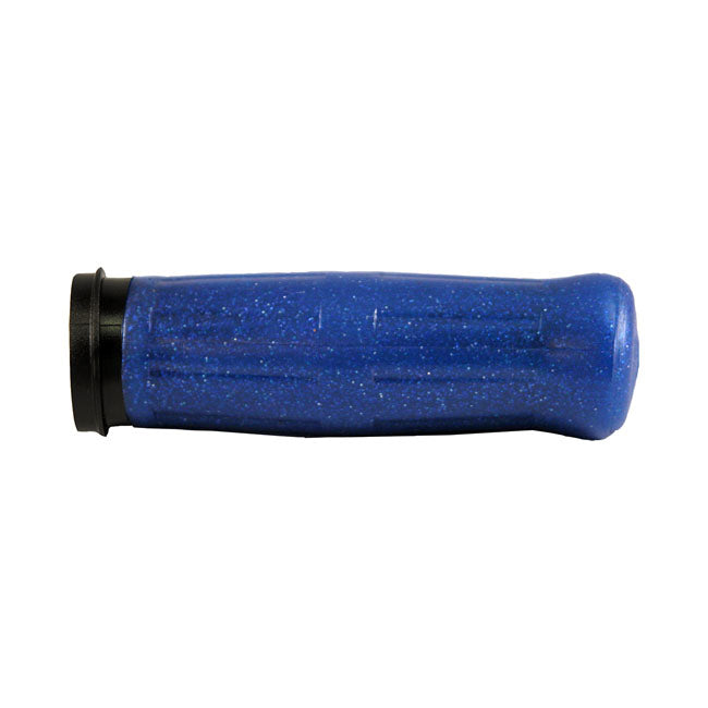 Avon Old School grips coke bottle look, blue sparkle