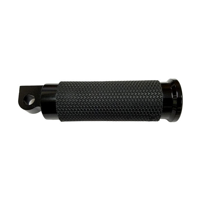Avon Folding foot pegs Memory foam, black anodized