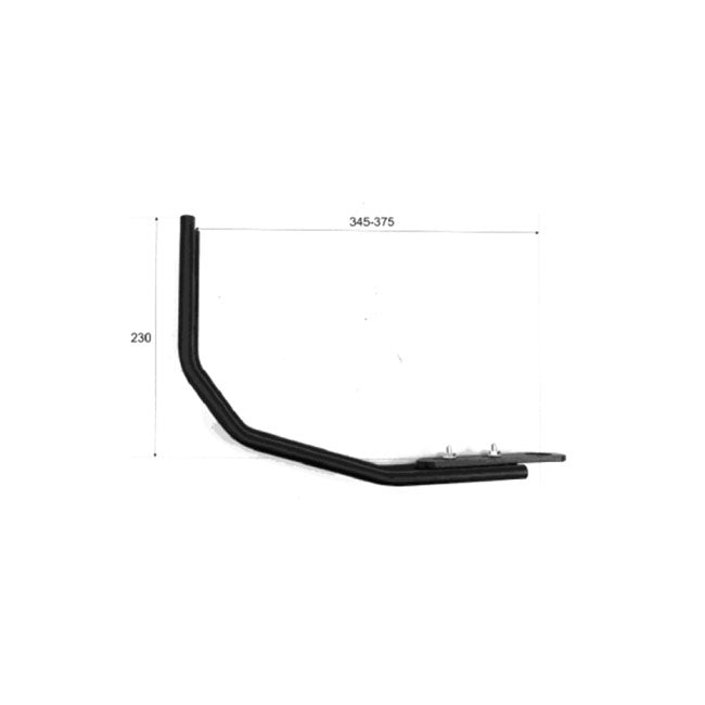 Westland Customs, behind tire license plate holder