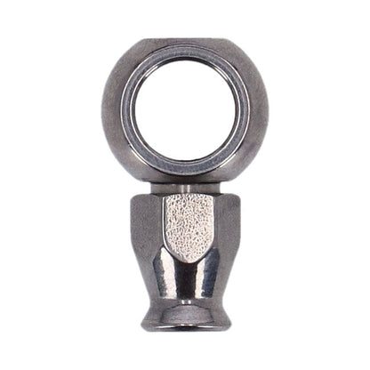 Goodridge, 7/16" (11mm) banjo fitting short neck. Stainless