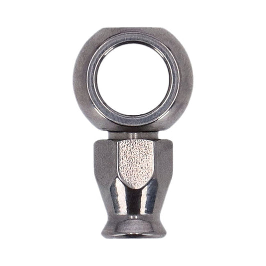 Goodridge, 7/16" (11mm) banjo fitting short neck. Stainless