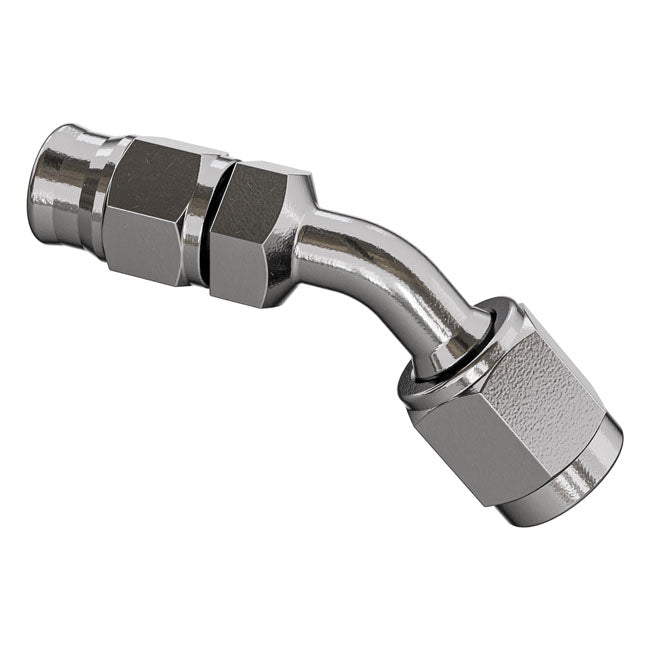 Goodridge, hose end 45 degree bend tube.