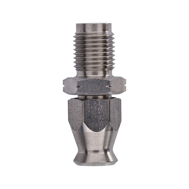 Goodridge, direct connect m10-1.00. High polished SS