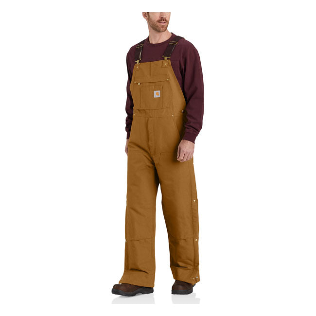Carhartt Duck insulated bib overall
