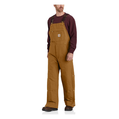 Carhartt Duck insulated bib overall