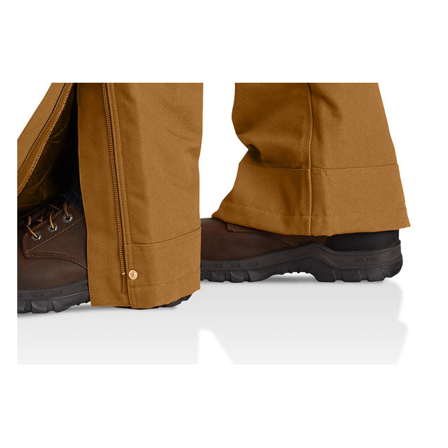 Carhartt Duck insulated bib overall