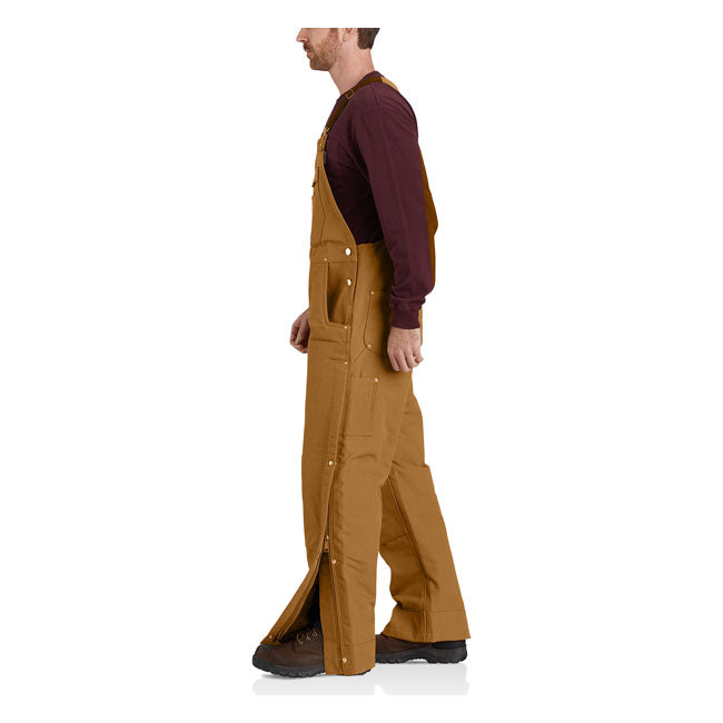 Carhartt Duck insulated bib overall