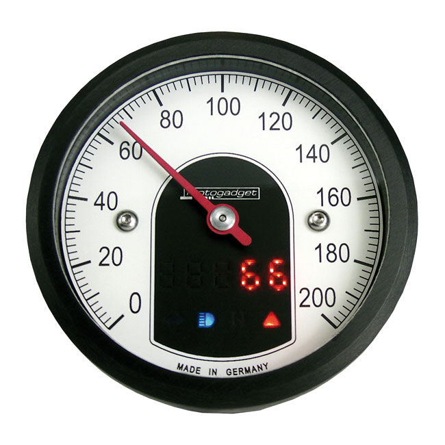 Motogadget, Motoscope Tiny. Standard. Black bezel