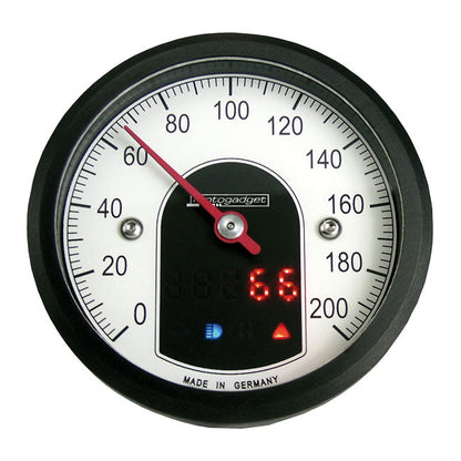 Motogadget, Motoscope Tiny. Standard. Black bezel