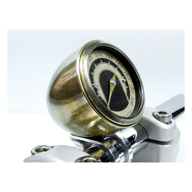 Motogadget, Tiny mount cup ''Vintage Brass'' 1". Black