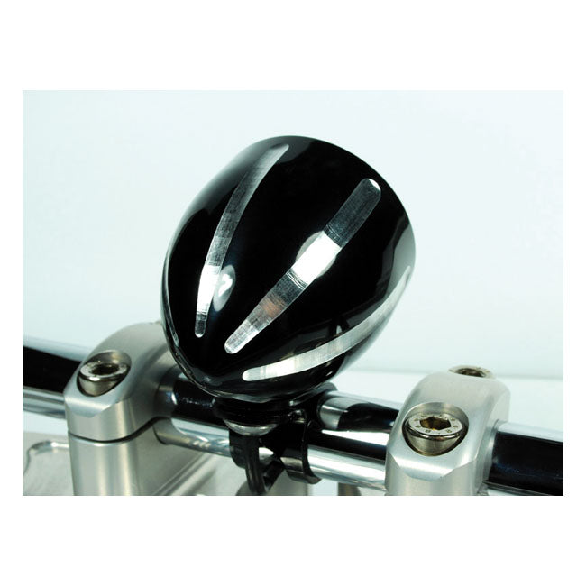 Motogadget, Tiny mount cup ''Grooved'' 1". Black CC