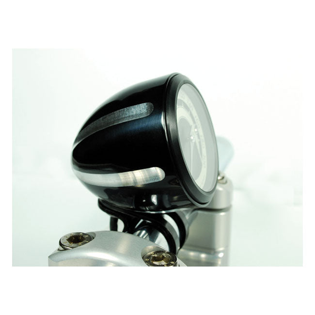 Motogadget, Tiny mount cup ''Grooved'' 1". Black CC