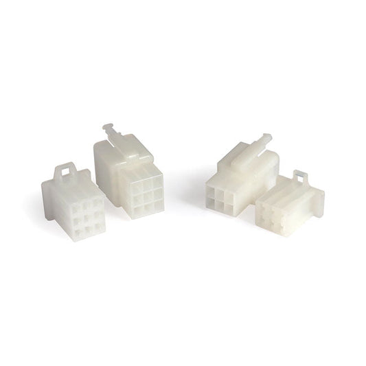 Motogadget, compact plug connector kit. 6-pins + 9-pins