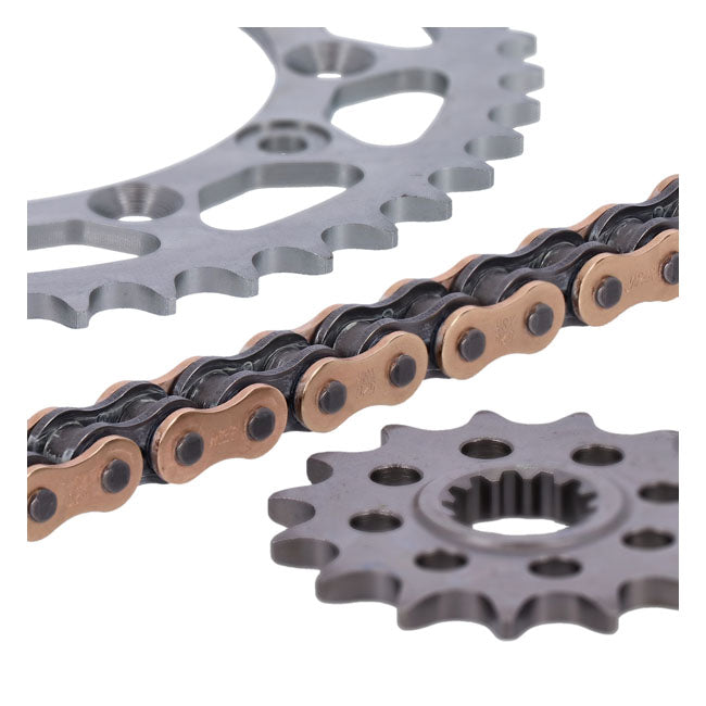 Afam, sprocket and chain kit Aprilia