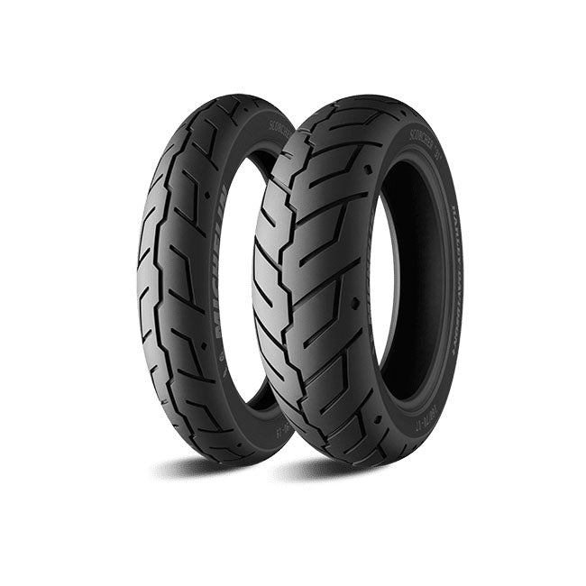 Michelin, front tire 100/90 B19 Scorcher 31 TL 57H