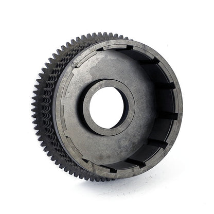 Clutch shell with sprocket assembly