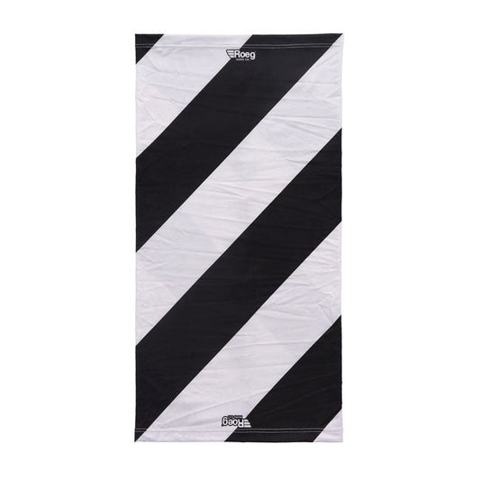 Roeg Striped tunnel offwhite/black
