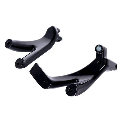 M8 Softail floorboard to foot peg conversion bracket set