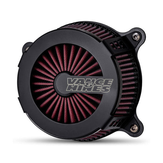 Vance & Hines, VO2 Cage fighter air cleaner kit. matte black