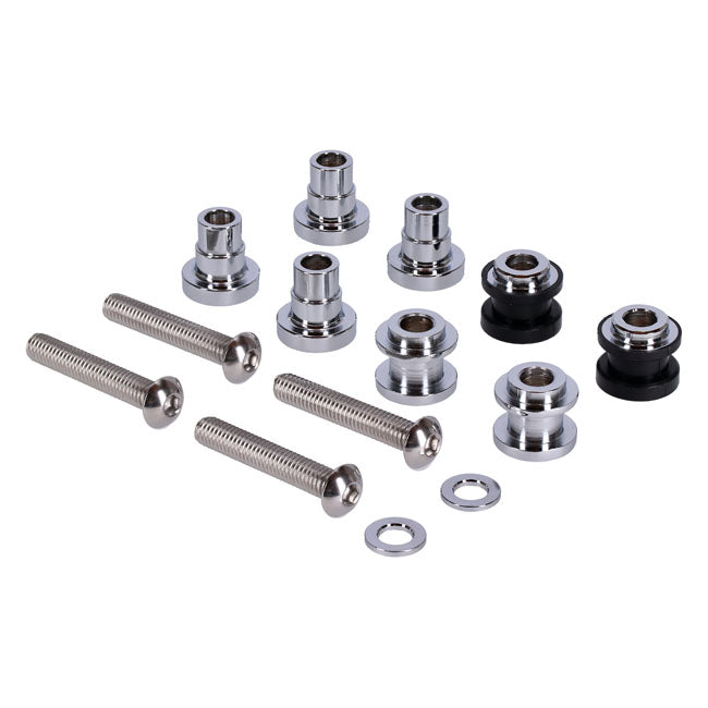 MCS, docking hardware kit. Chrome