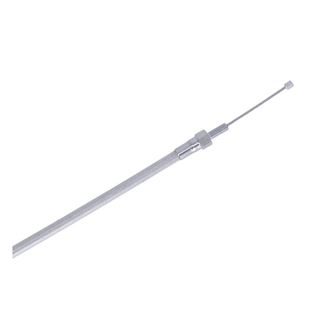 MCS, clutch cable 72" (183cm). Chrome