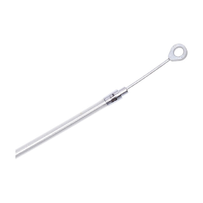 MCS, clutch cable 80" (203cm). Chrome