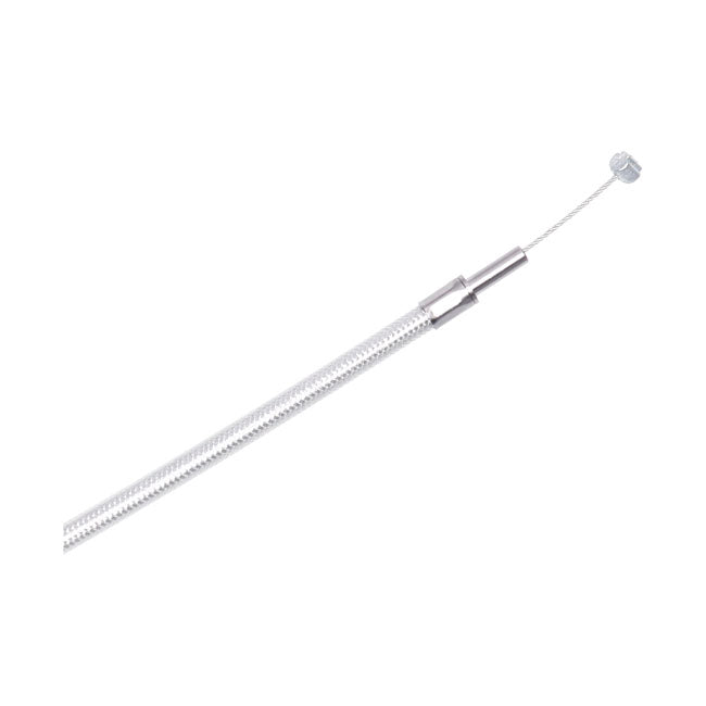 MCS, throttle cable 42" (107cm). Chrome