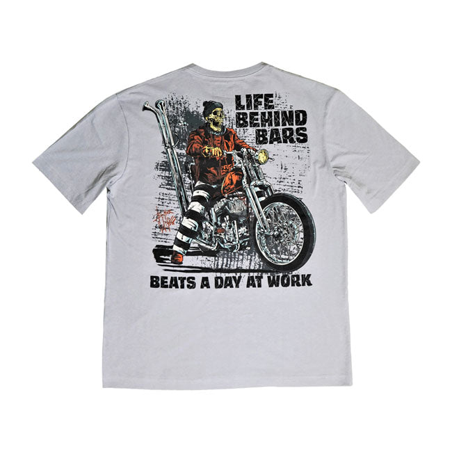 Down-n-Out Life Behind Bars t-shirt