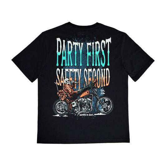 Down-n-Out Safety Second t-shirt