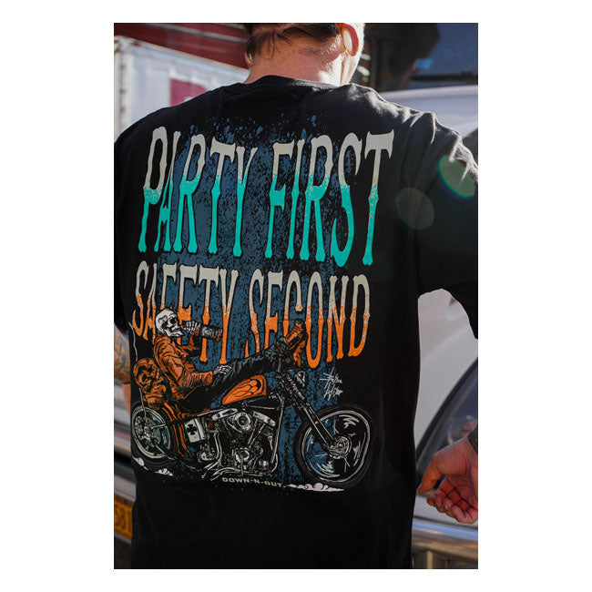 Down-n-Out Safety Second t-shirt