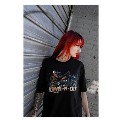 Down-n-Out Safety Second t-shirt