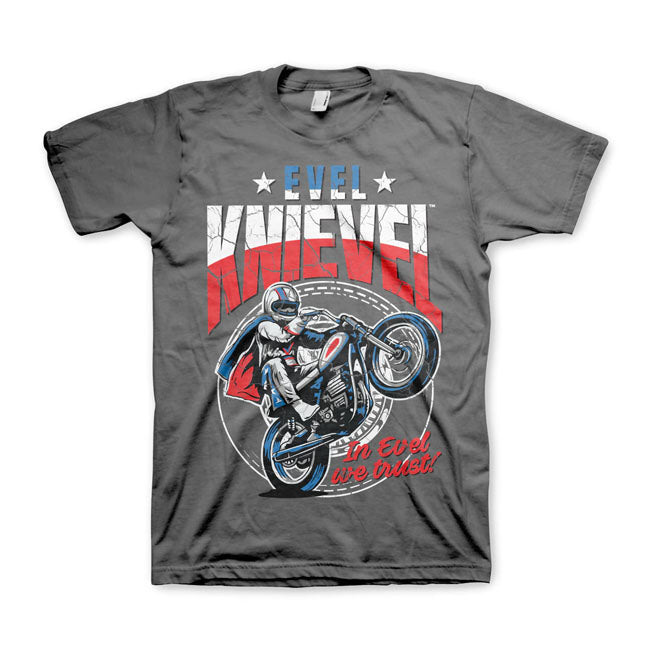 Evel Knievel Wheelie T-shirt