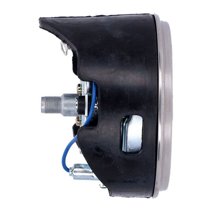 FL speedometer, ''46-47 face'', silver/black. 2.24:1 mph