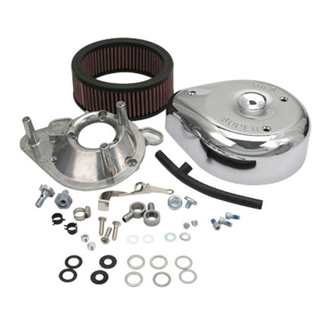 S&S, teardrop air cleaner assembly