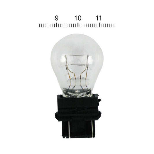 Wedge taillight/turn signal bulb #3157 base. White light