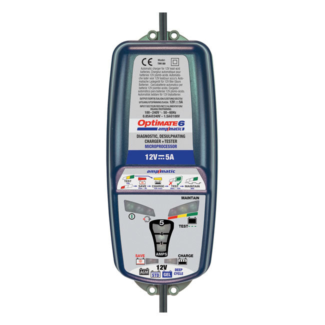 Tecmate OptiMATE 6, Ampmatic battery charger