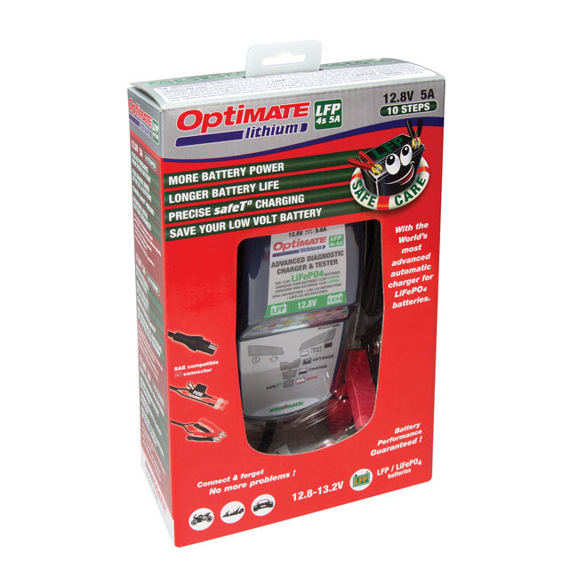 Tecmate OptiMATE, Lithium 4S 6A battery charger