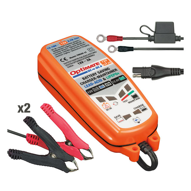 Tecmate OptiMATE, DC to DC battery charger