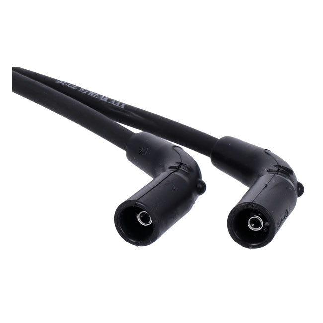 Blue Streak, XXX spark plug wire set Black, white print