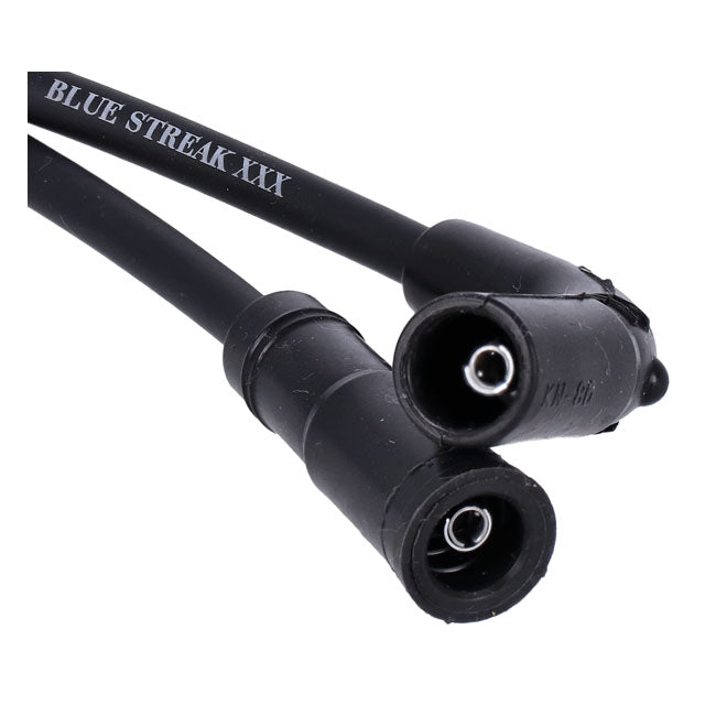 Blue Streak, XXX spark plug wire set Black, white print