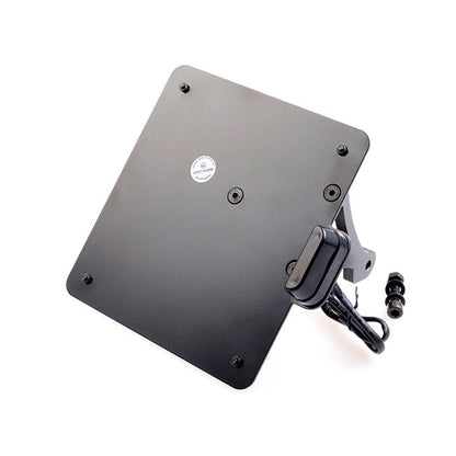 Cult-Werk, side mount license plate bracket, black Germany