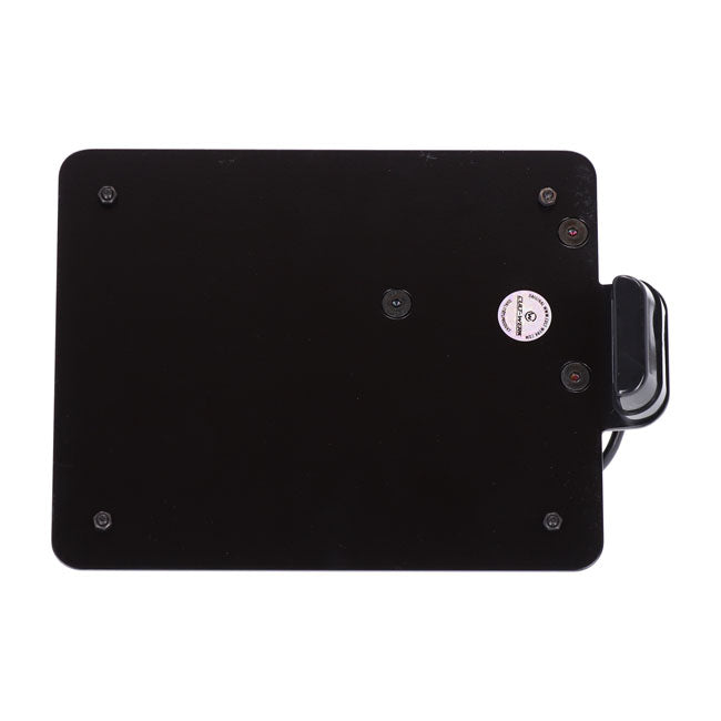 Cult-Werk, side mount license plate bracket Black Austria