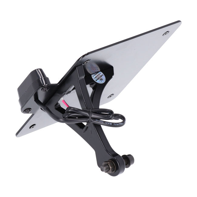 Cult-Werk, side mount license plate bracket, black Italy