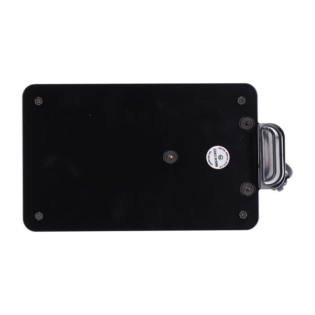 Cult-Werk, side mount license plate bracket, black France