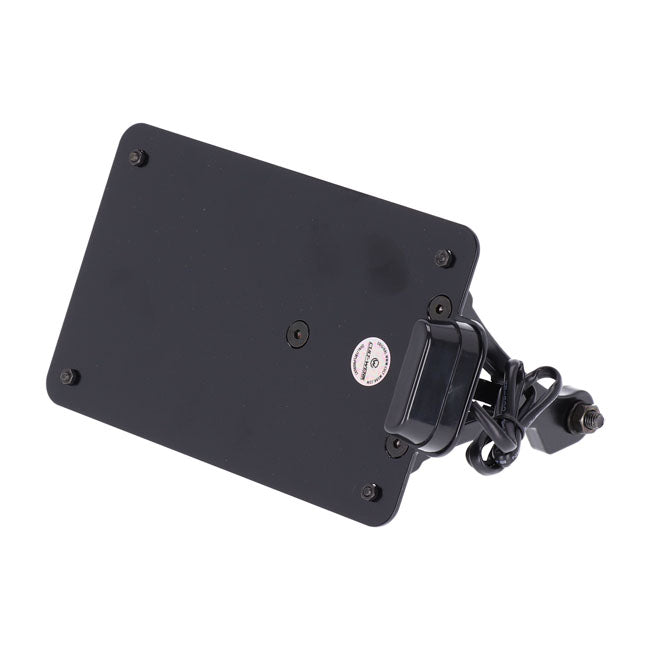 Cult-Werk, side mount license plate bracket, black France
