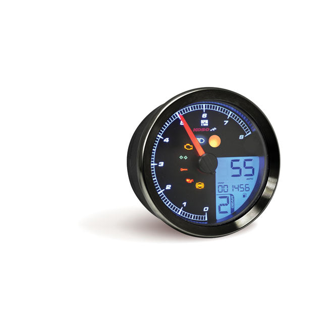 KOSO, HD-01-04 95mm speedometer tachometer