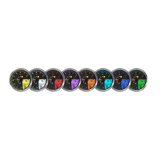 KOSO, HD-05 Speedometer tachometer Chrome bezel