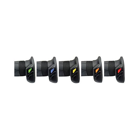 KOSO, HG13 heated grips. 120mm grip length. Black