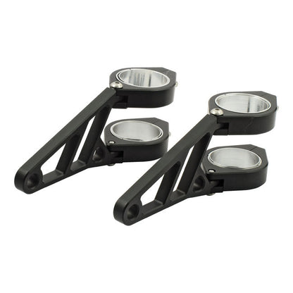 Fingers, adj. headlamp bracket assembly 42-43mm. Black