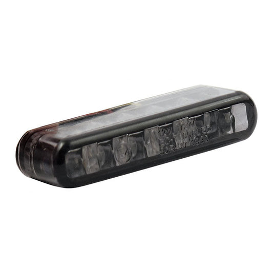 Shorty LED taillight. horizontal use. Smoke lens